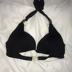 Black bikini top